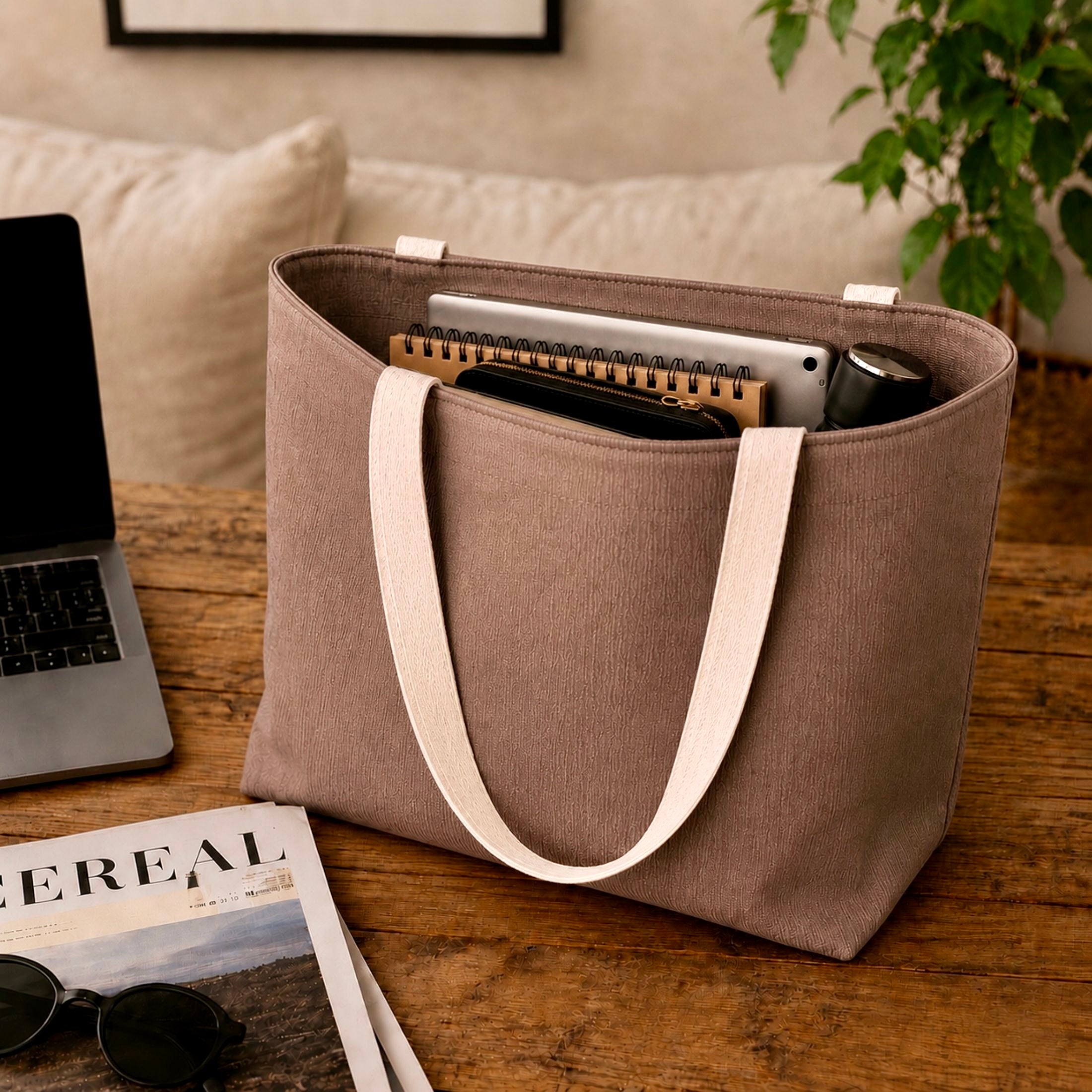 Bolso Beige Convertible
