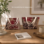 Bolso floreado Convertible