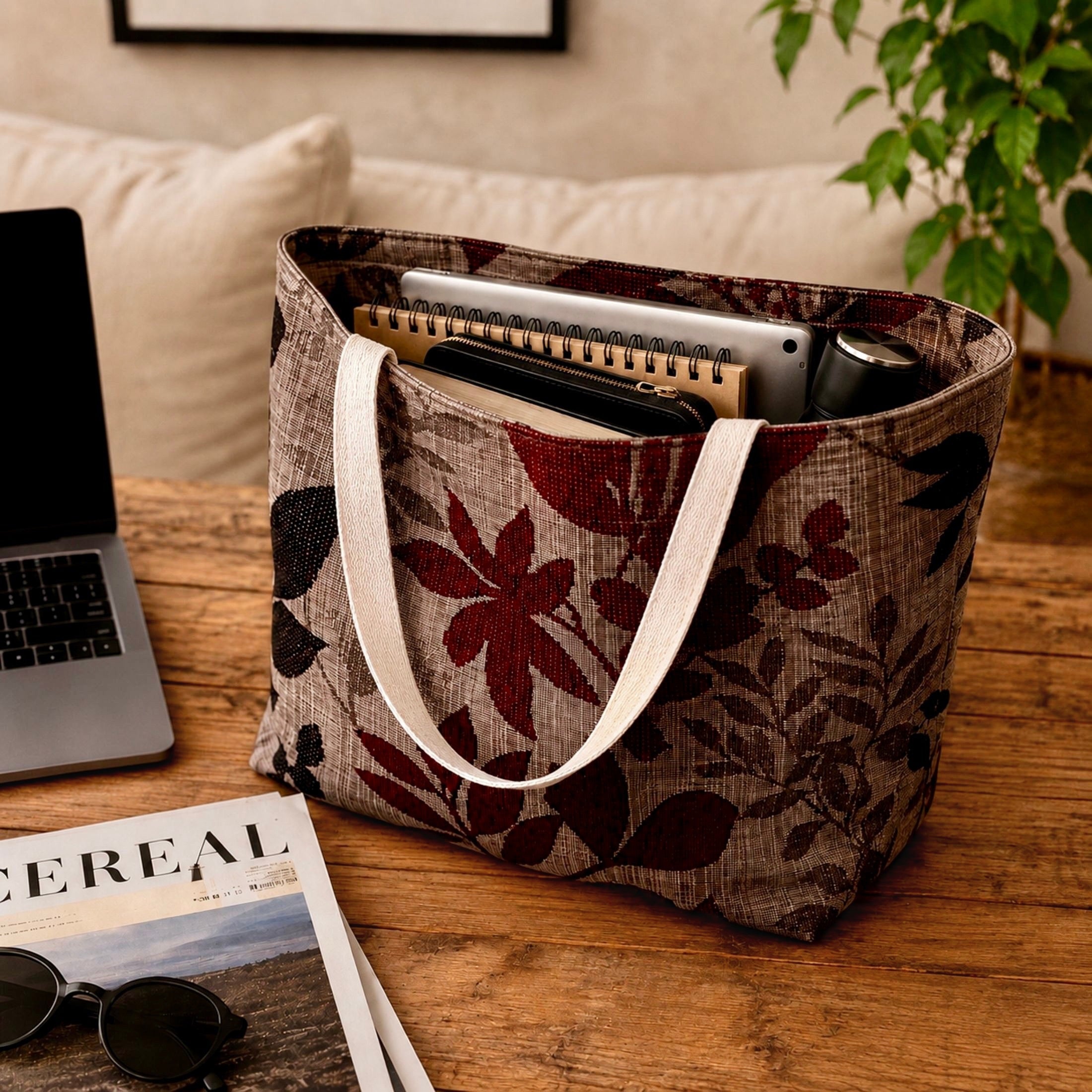 Bolso floreado Convertible