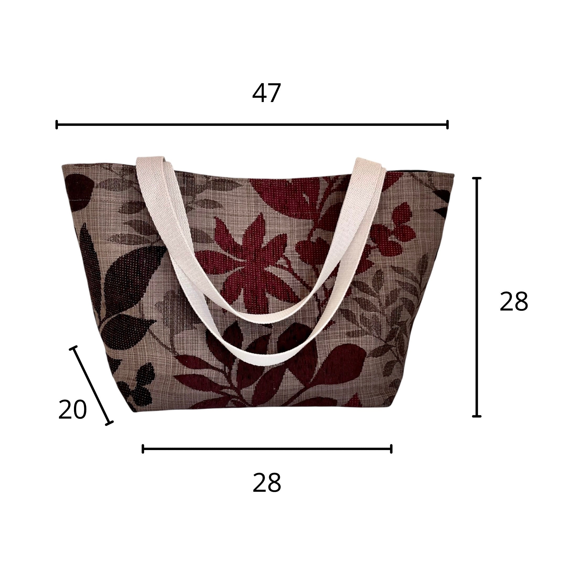 Bolso floreado Convertible