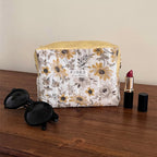 Box Pouch Blanco flores