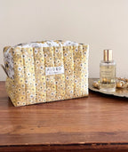 Box Pouch Amarillos flores