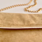 Cartera Pochette Dorada
